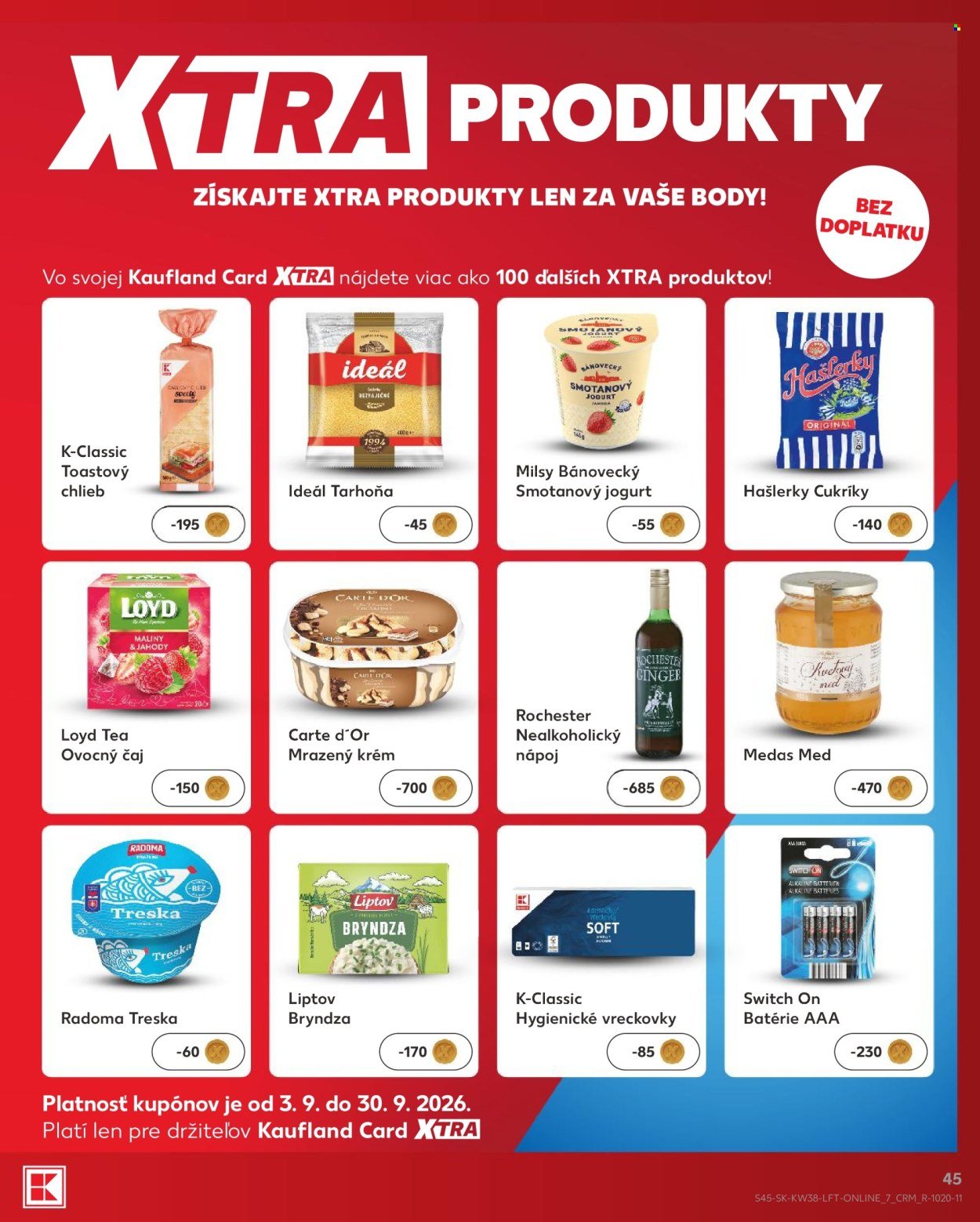 KAUFLAND leták - Od štvrtka 17.9.2026