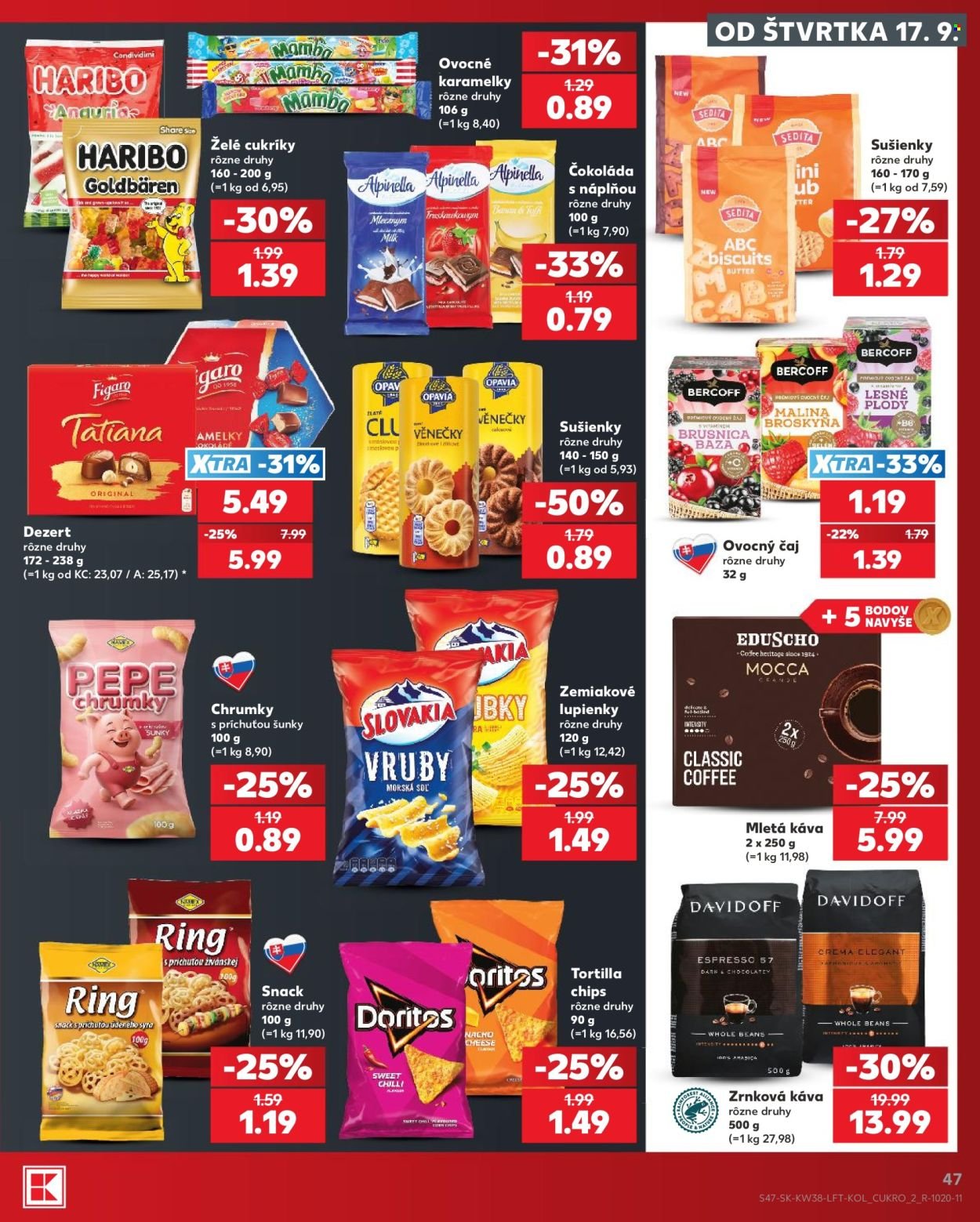 KAUFLAND leták - Od štvrtka 17.9.2026