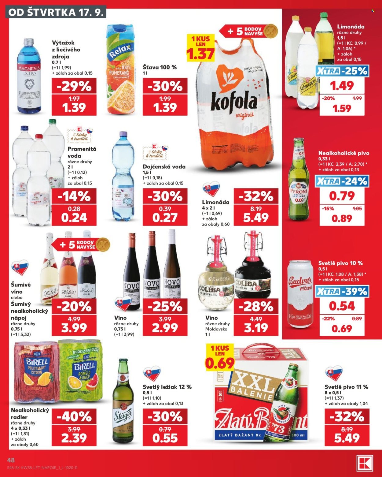 KAUFLAND leták - Od štvrtka 17.9.2026