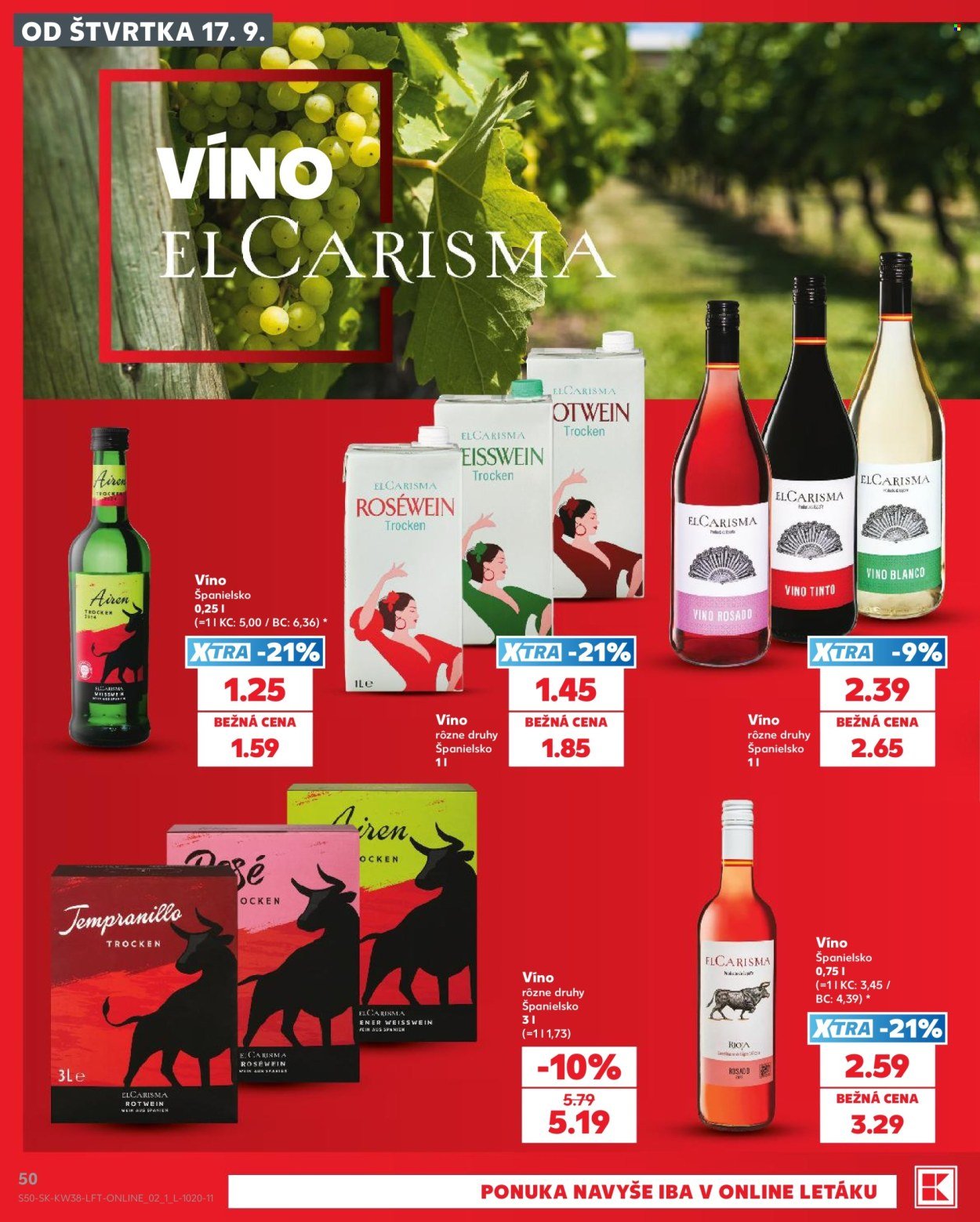 KAUFLAND leták - Od štvrtka 17.9.2026