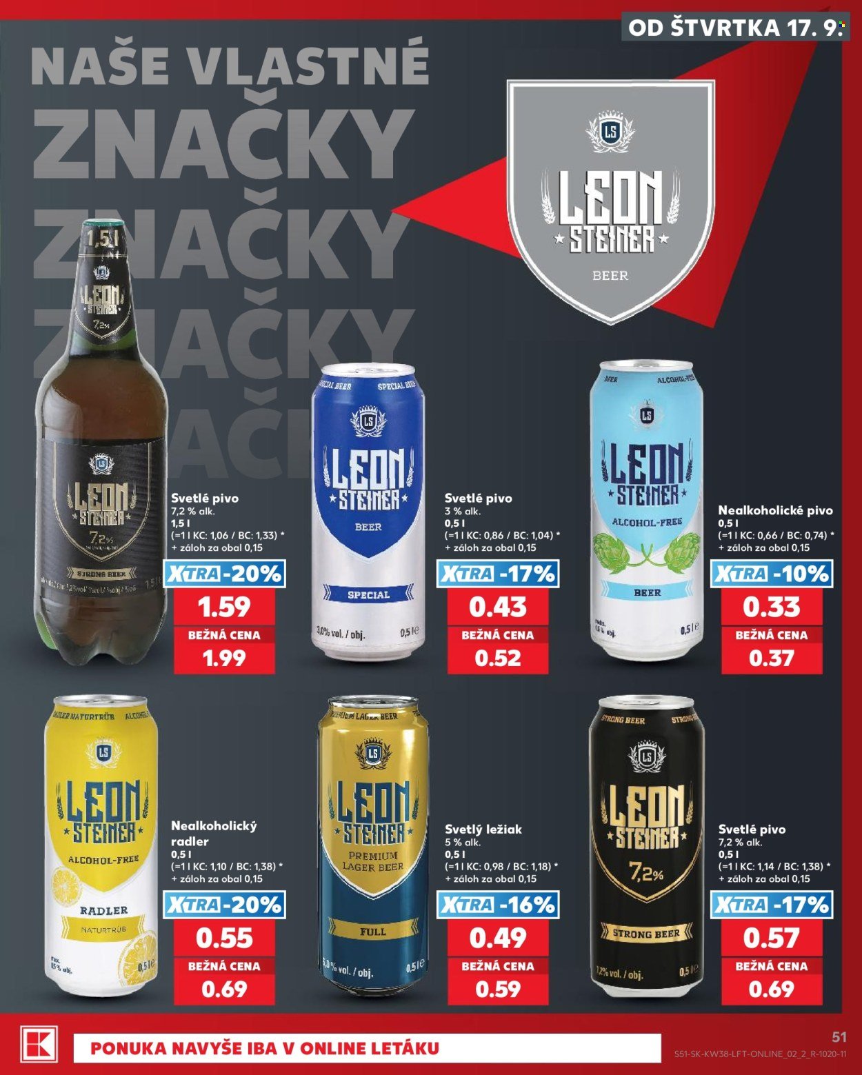 KAUFLAND leták - Od štvrtka 17.9.2026