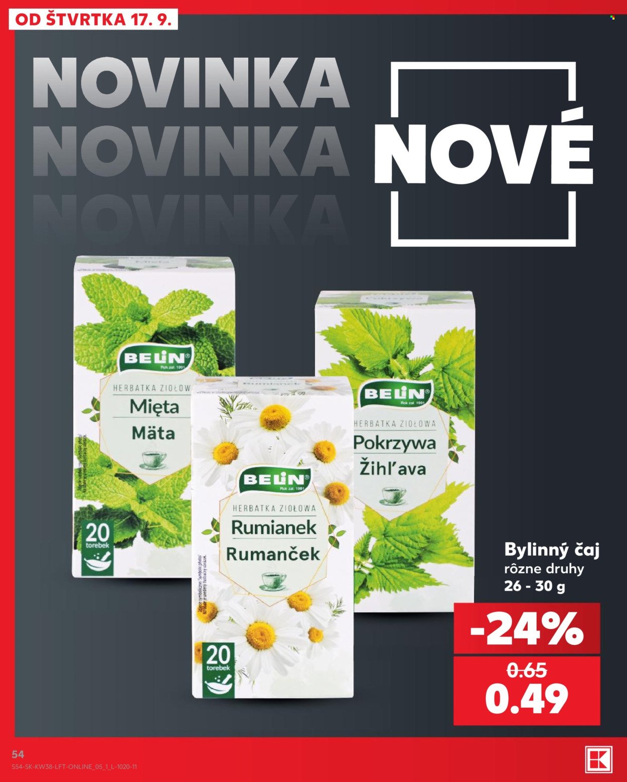 KAUFLAND leták - Od štvrtka 17.9.2026