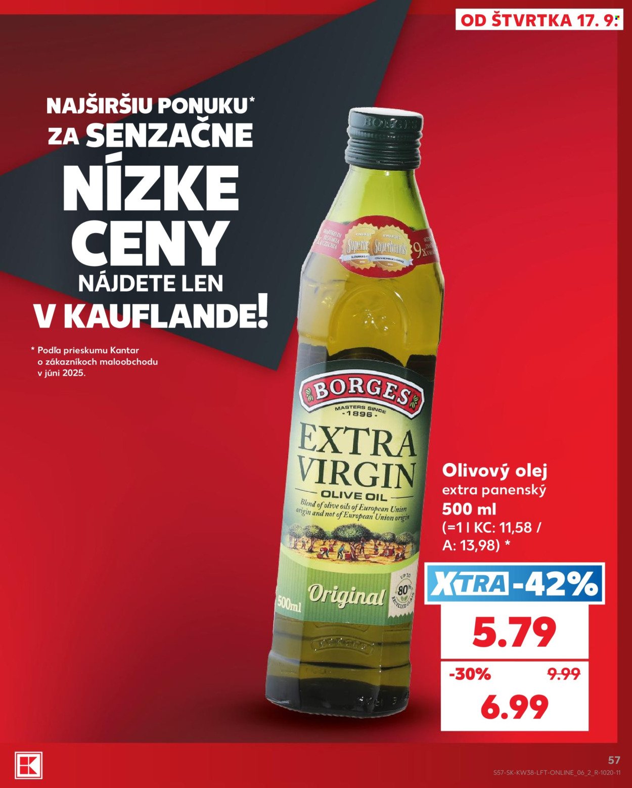 KAUFLAND leták - Od štvrtka 17.9.2026