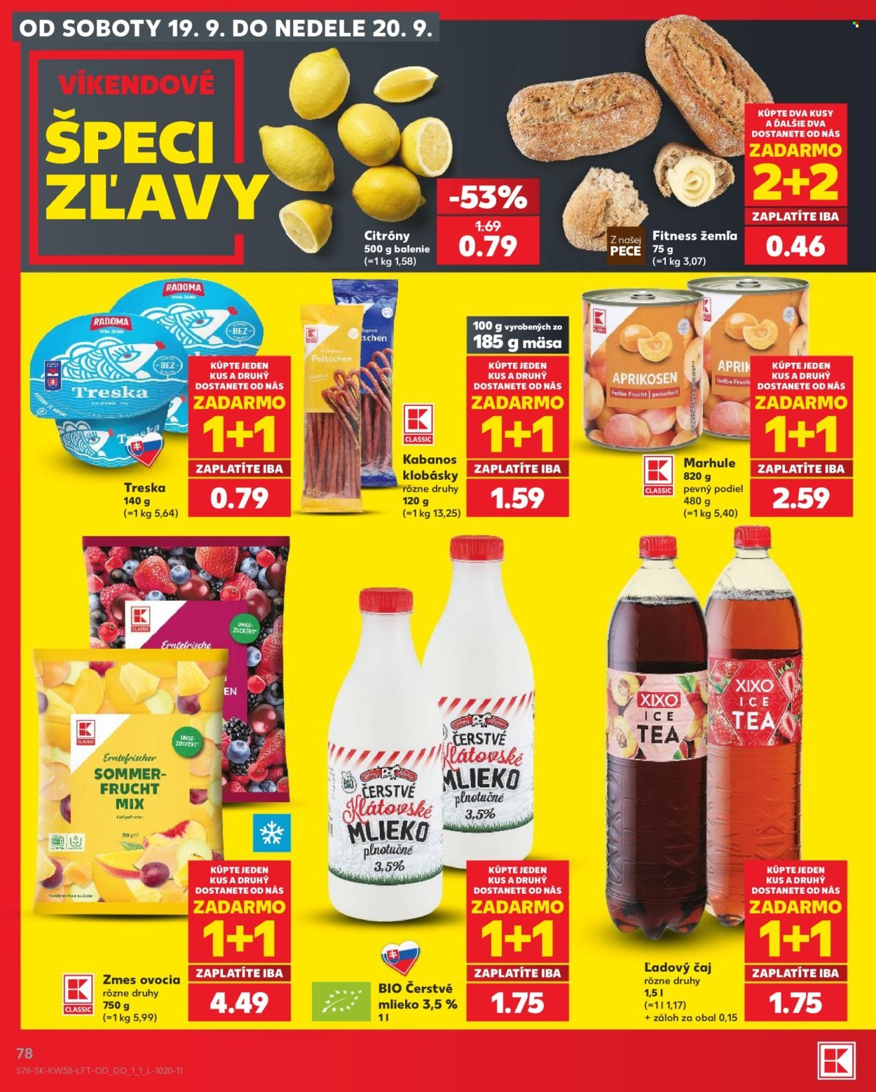 KAUFLAND leták - Od štvrtka 17.9.2026
