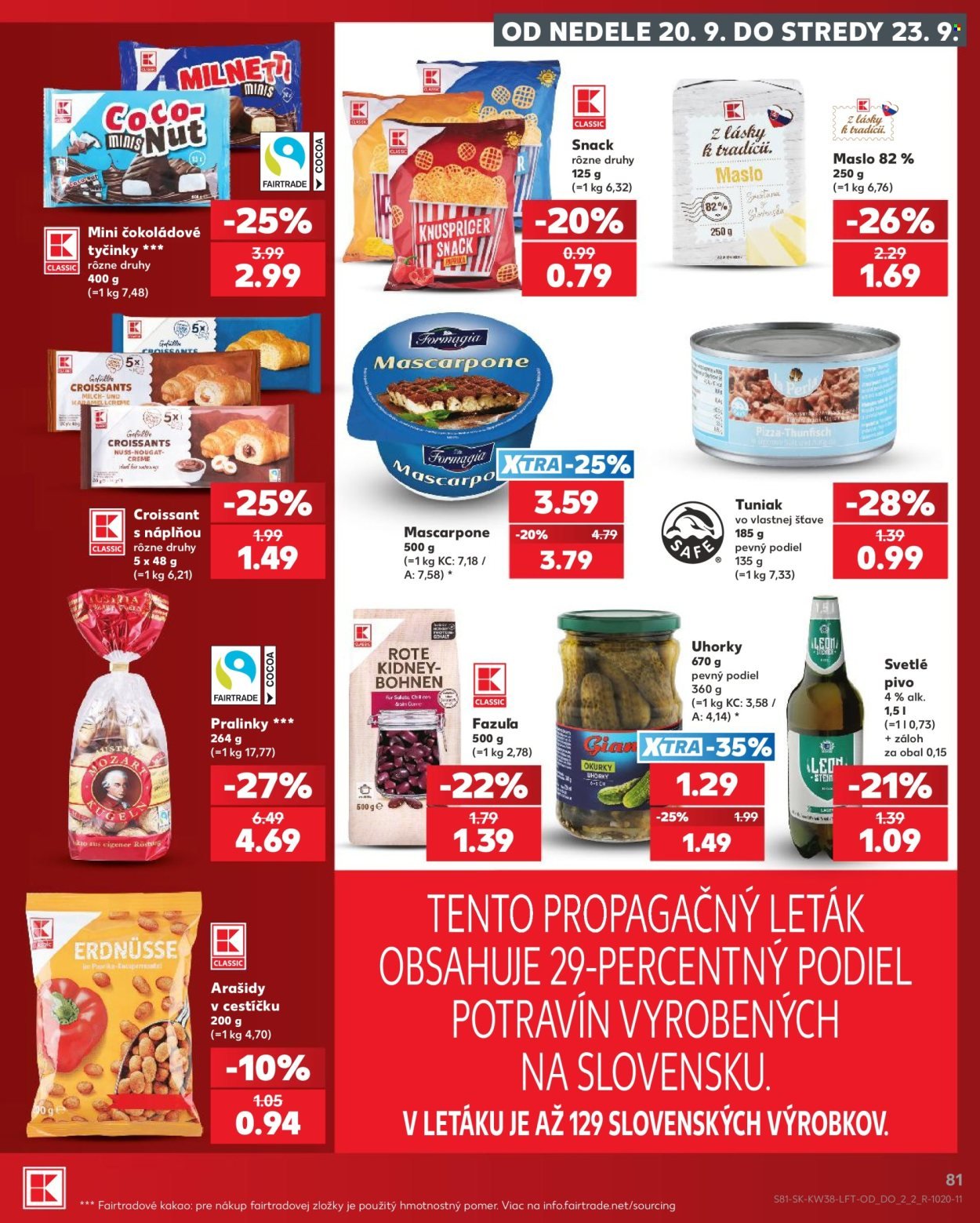 KAUFLAND leták - Od štvrtka 17.9.2026