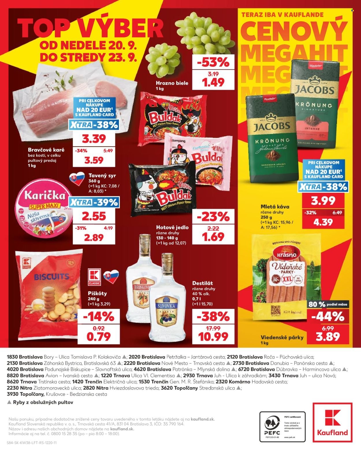 KAUFLAND leták - Od štvrtka 17.9.2026