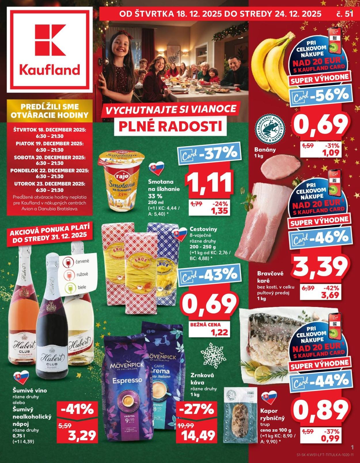 KAUFLAND leták - Od štvrtka 18.12.2025 (2025-12-18 - 2025-12-24) | 1