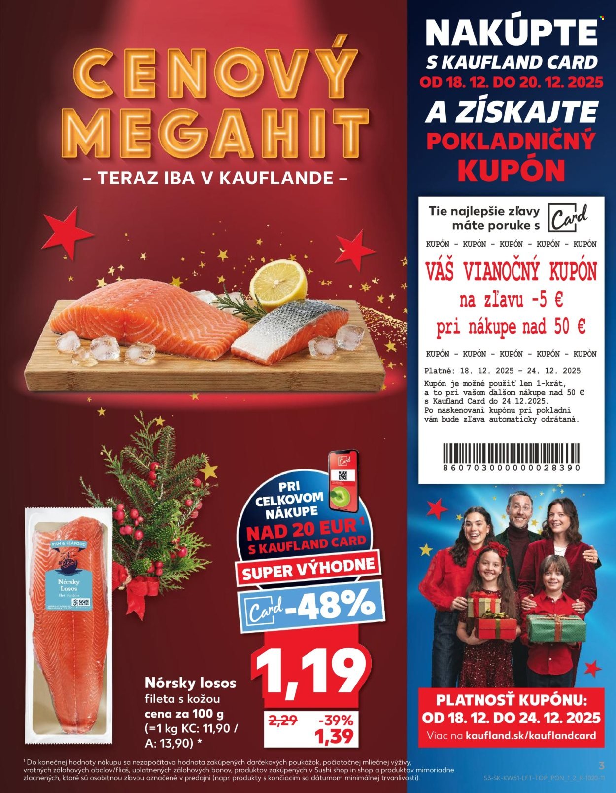 KAUFLAND leták - Od štvrtka 18.12.2025 (2025-12-18 - 2025-12-24) | 3