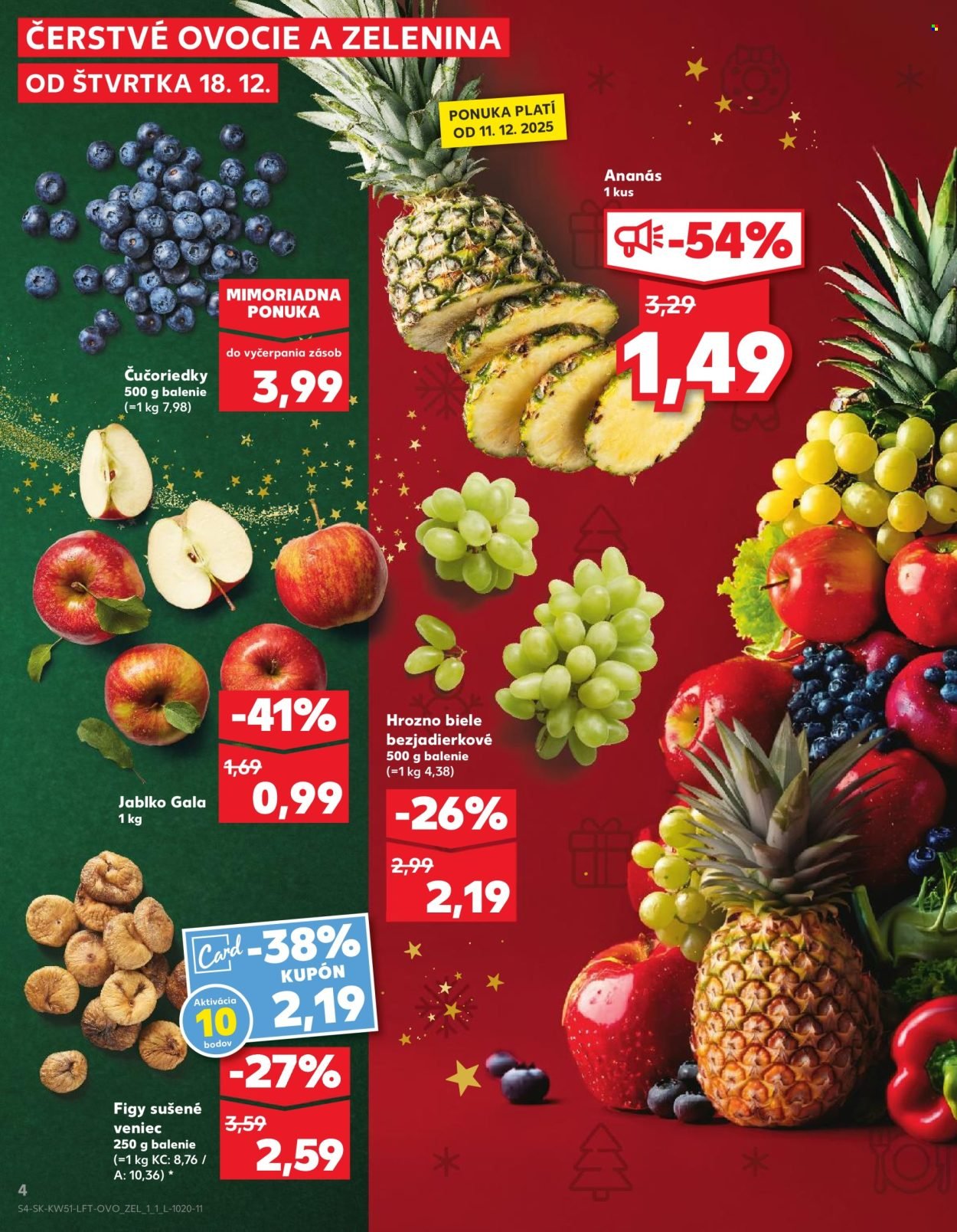 KAUFLAND leták - Od štvrtka 18.12.2025 (2025-12-18 - 2025-12-24) | 4