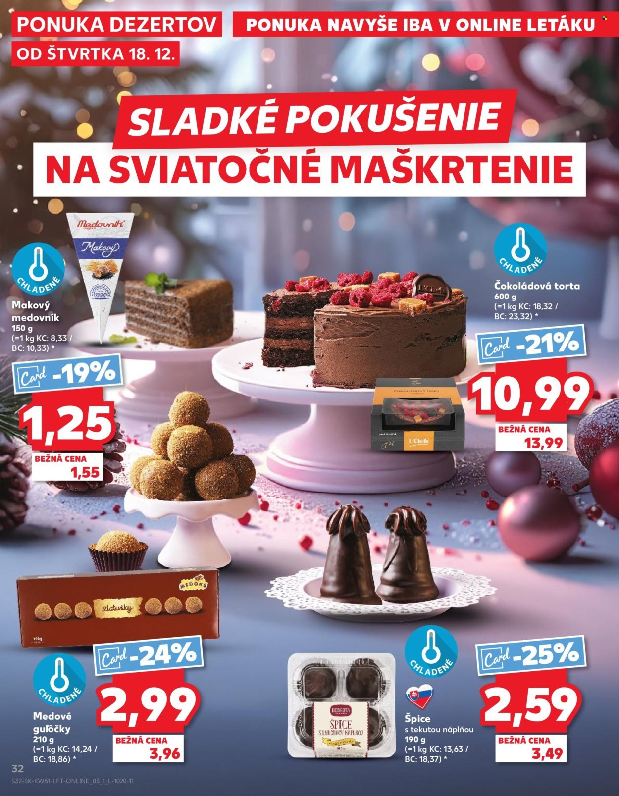 KAUFLAND leták - Od štvrtka 18.12.2025 (2025-12-18 - 2025-12-24) | 32