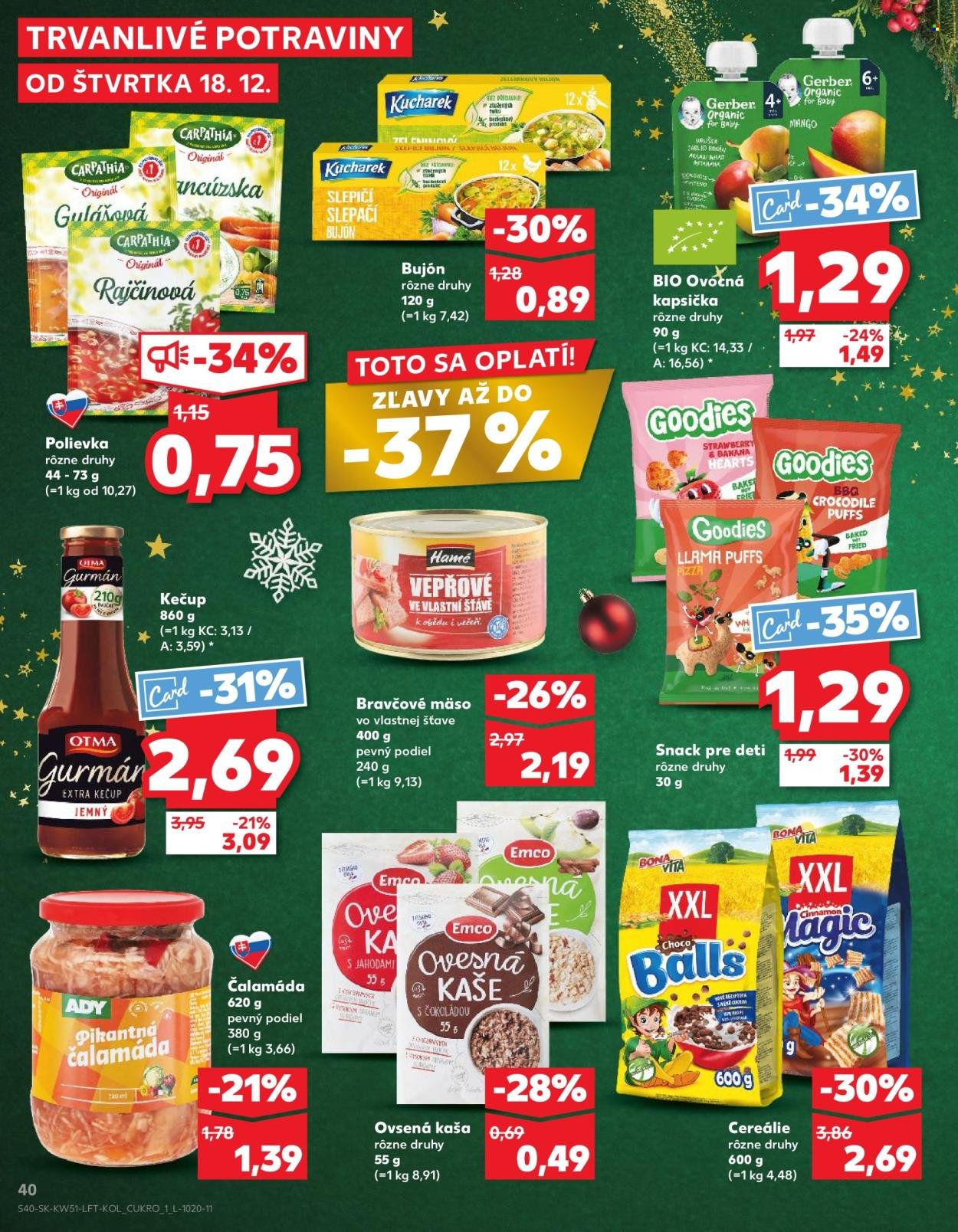 KAUFLAND leták - Od štvrtka 18.12.2025 (2025-12-18 - 2025-12-24) | 40