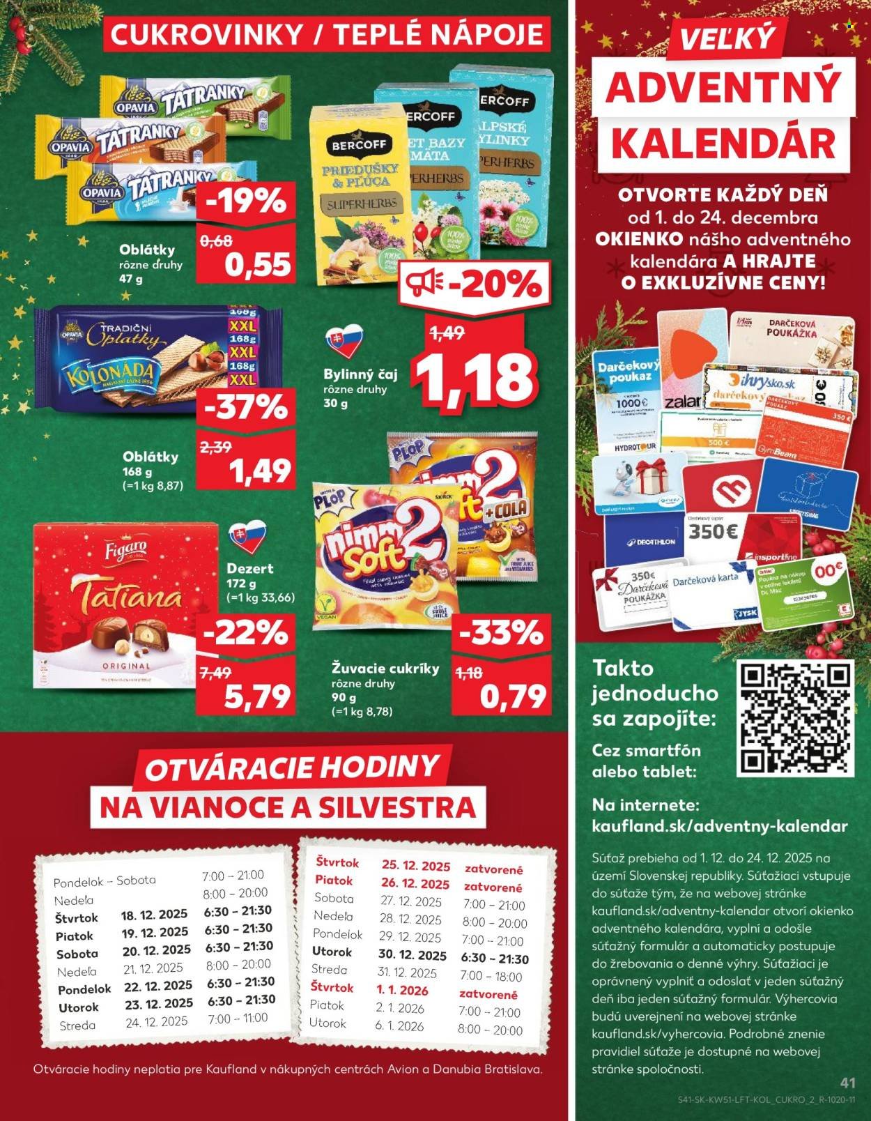 KAUFLAND leták - Od štvrtka 18.12.2025 (2025-12-18 - 2025-12-24) | 41