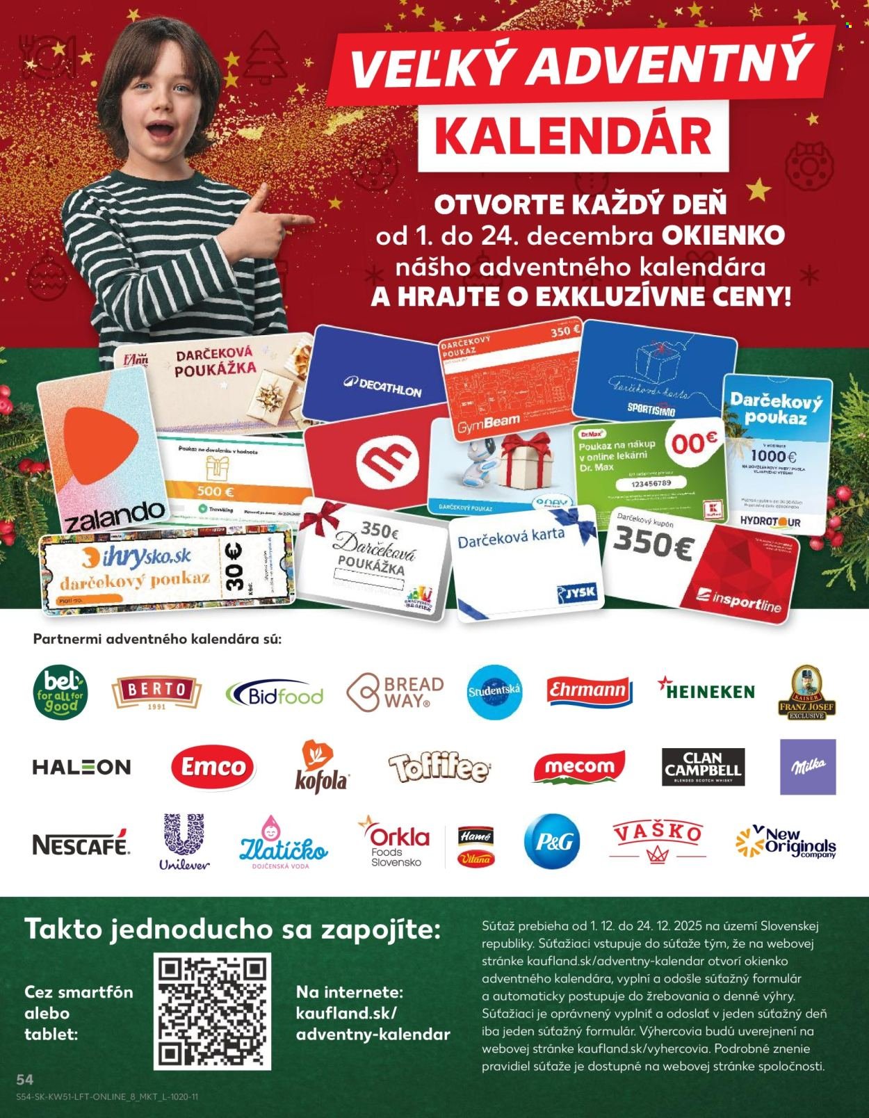 KAUFLAND leták - Od štvrtka 18.12.2025 (2025-12-18 - 2025-12-24) | 54