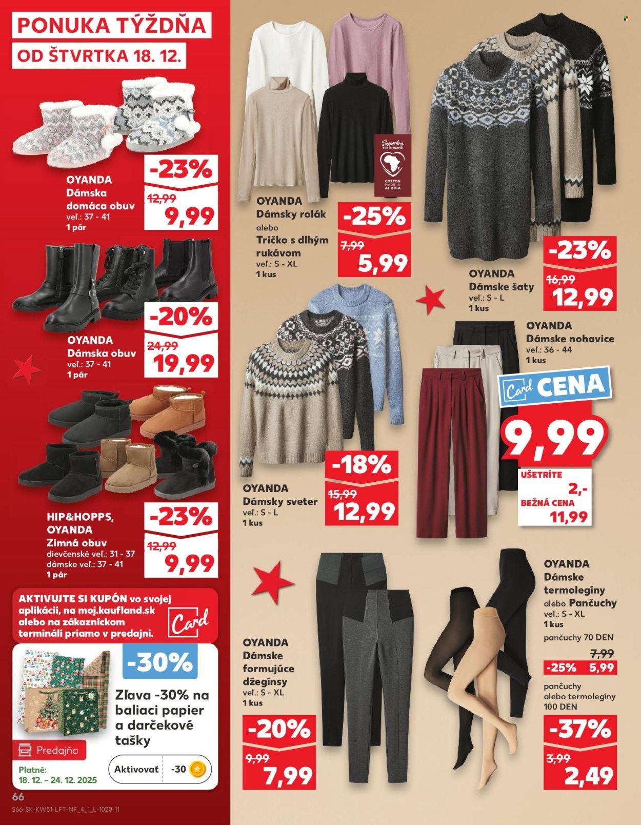 KAUFLAND leták - Od štvrtka 18.12.2025 (2025-12-18 - 2025-12-24) | 66