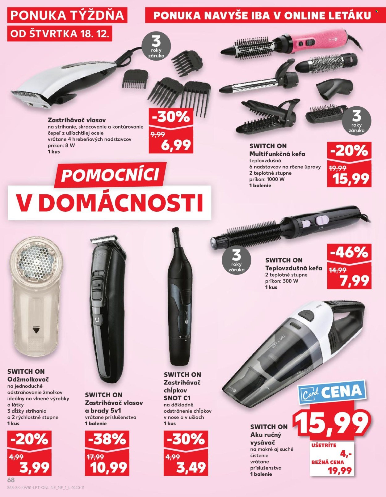 KAUFLAND leták - Od štvrtka 18.12.2025 (2025-12-18 - 2025-12-24) | 68