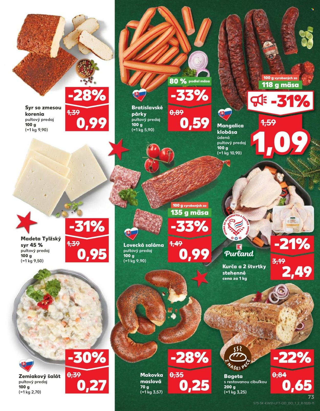 KAUFLAND leták - Od štvrtka 18.12.2025 (2025-12-18 - 2025-12-24) | 73