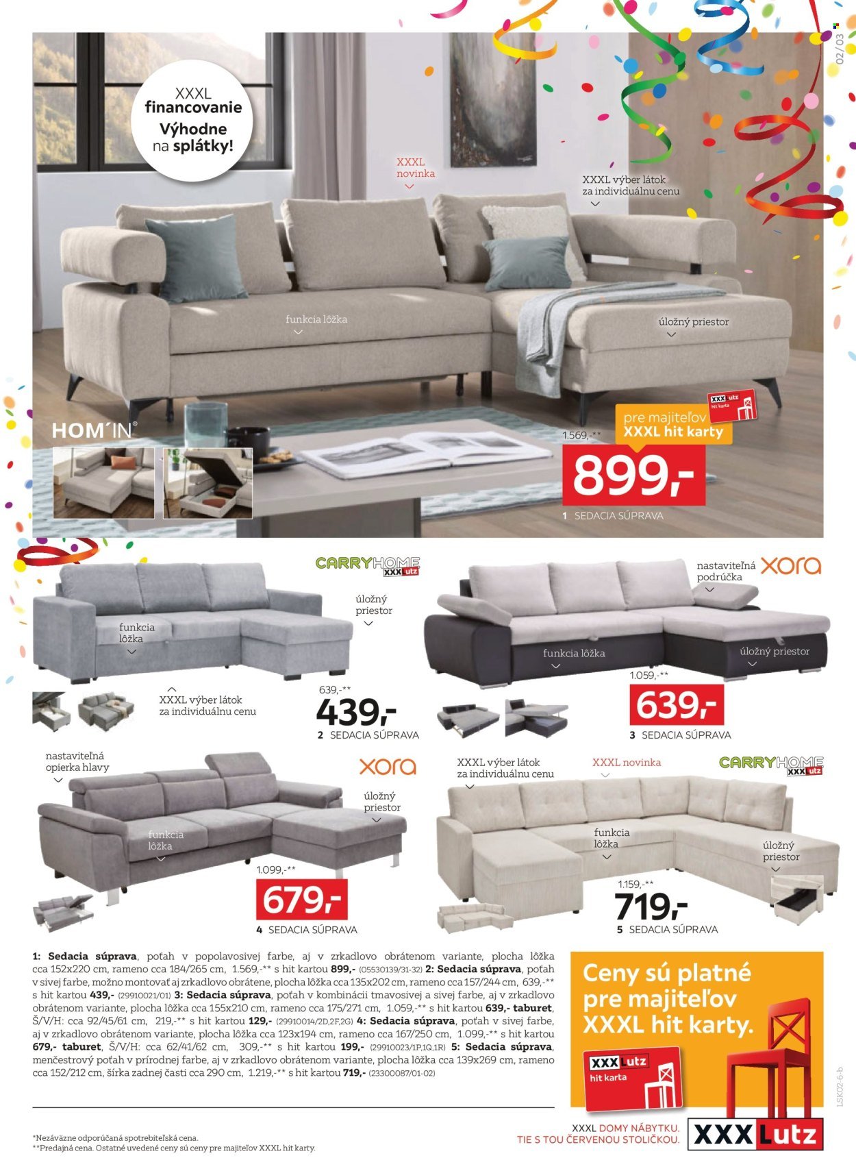XXXLUTZ leták - Zľava 30 % takmer na všetko (2026-02-09 - 2026-02-22) | 3