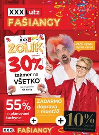 XXXLUTZ leták - Zľava 30 % takmer na všetko (2026-02-09 - 2026-02-22)