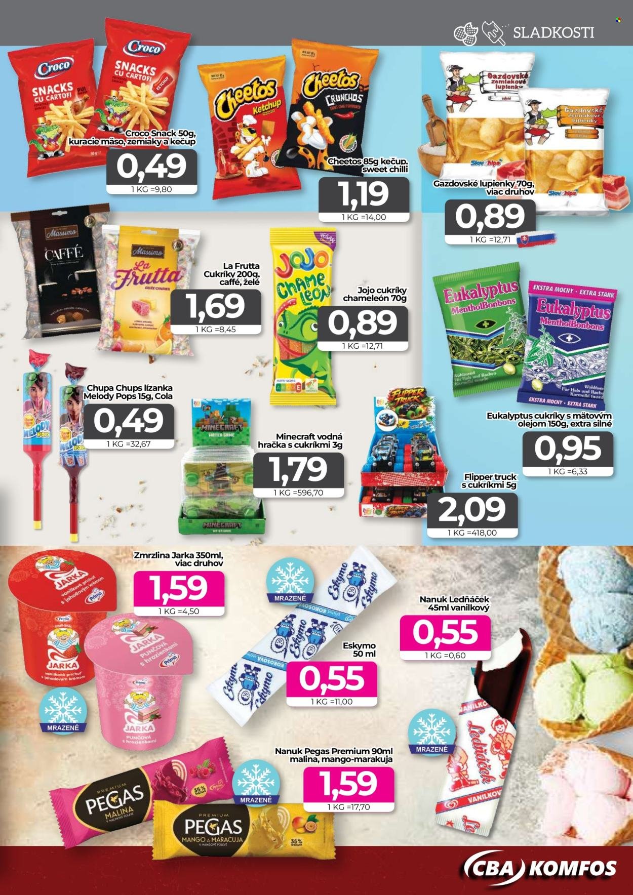 CBA KOMFOS leták - Výhodná ponuka - opäť lacnejšie