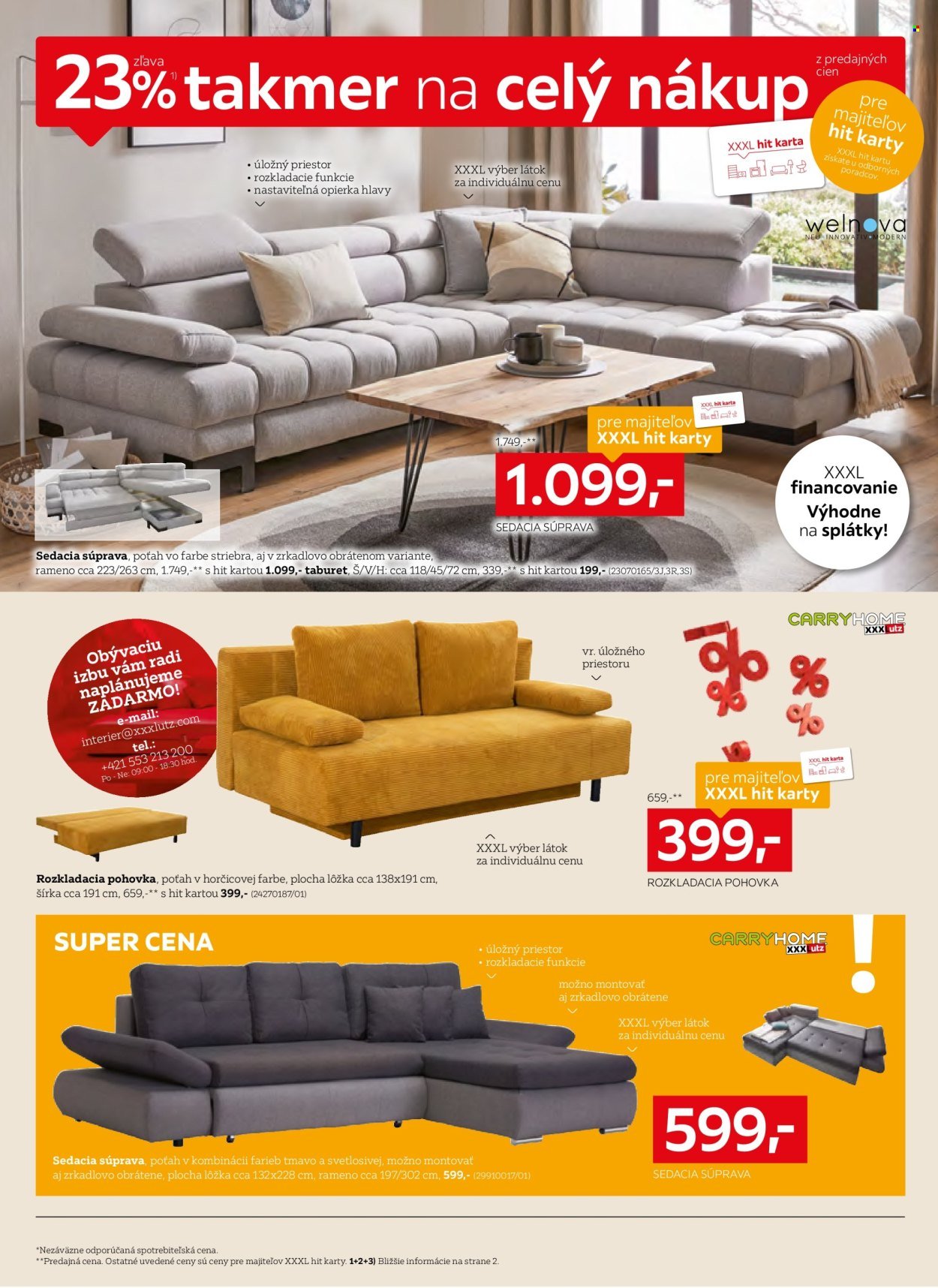 XXXLUTZ leták - Zľava 23 % na takmer celý nakup (2025-11-03 - 2025-11-16) | 4