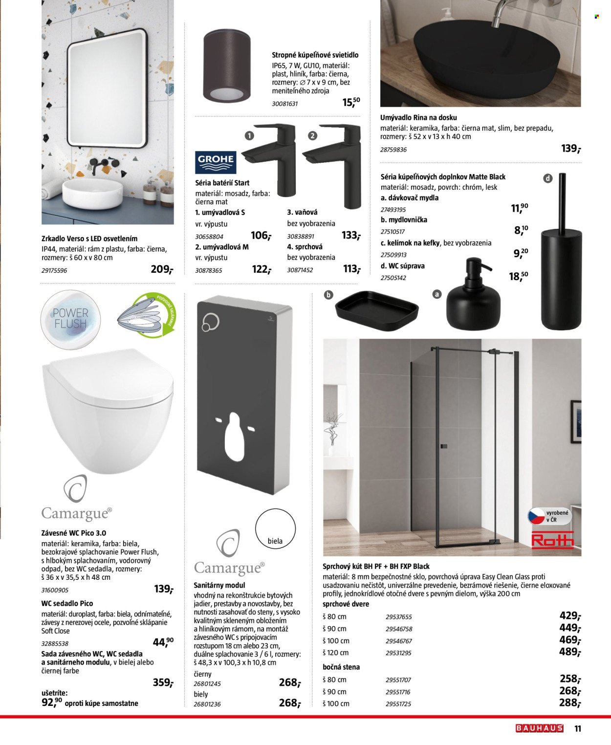 HORNBACH leták - Sanita (2025-10-30 - 2026-03-31) | 11