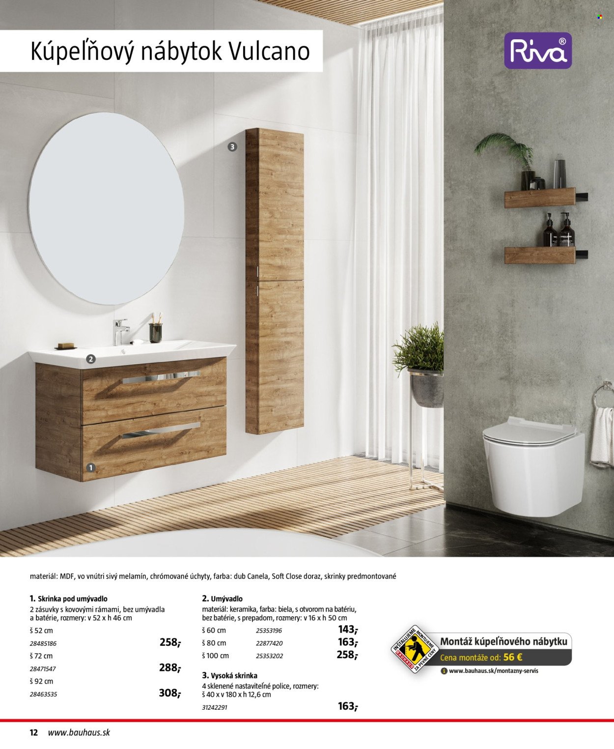 HORNBACH leták - Sanita (2025-10-30 - 2026-03-31) | 12