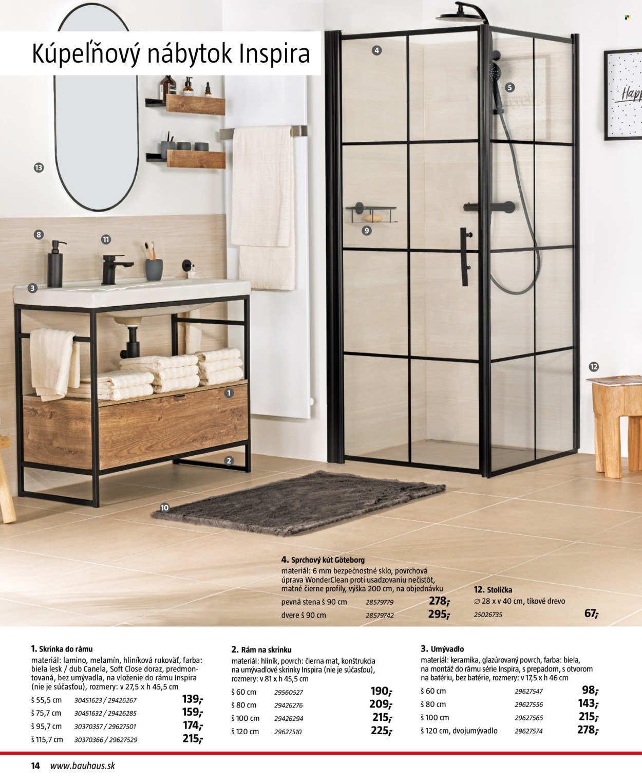 HORNBACH leták - Sanita (2025-10-30 - 2026-03-31) | 14