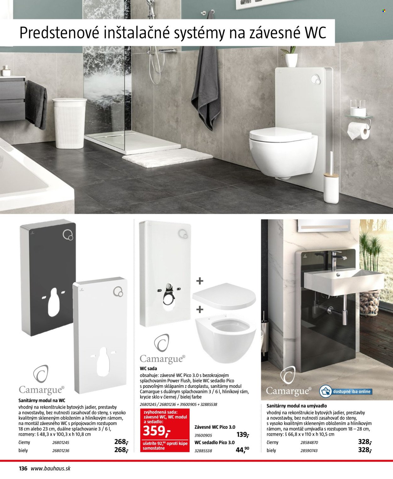 HORNBACH leták - Sanita (2025-10-30 - 2026-03-31) | 136