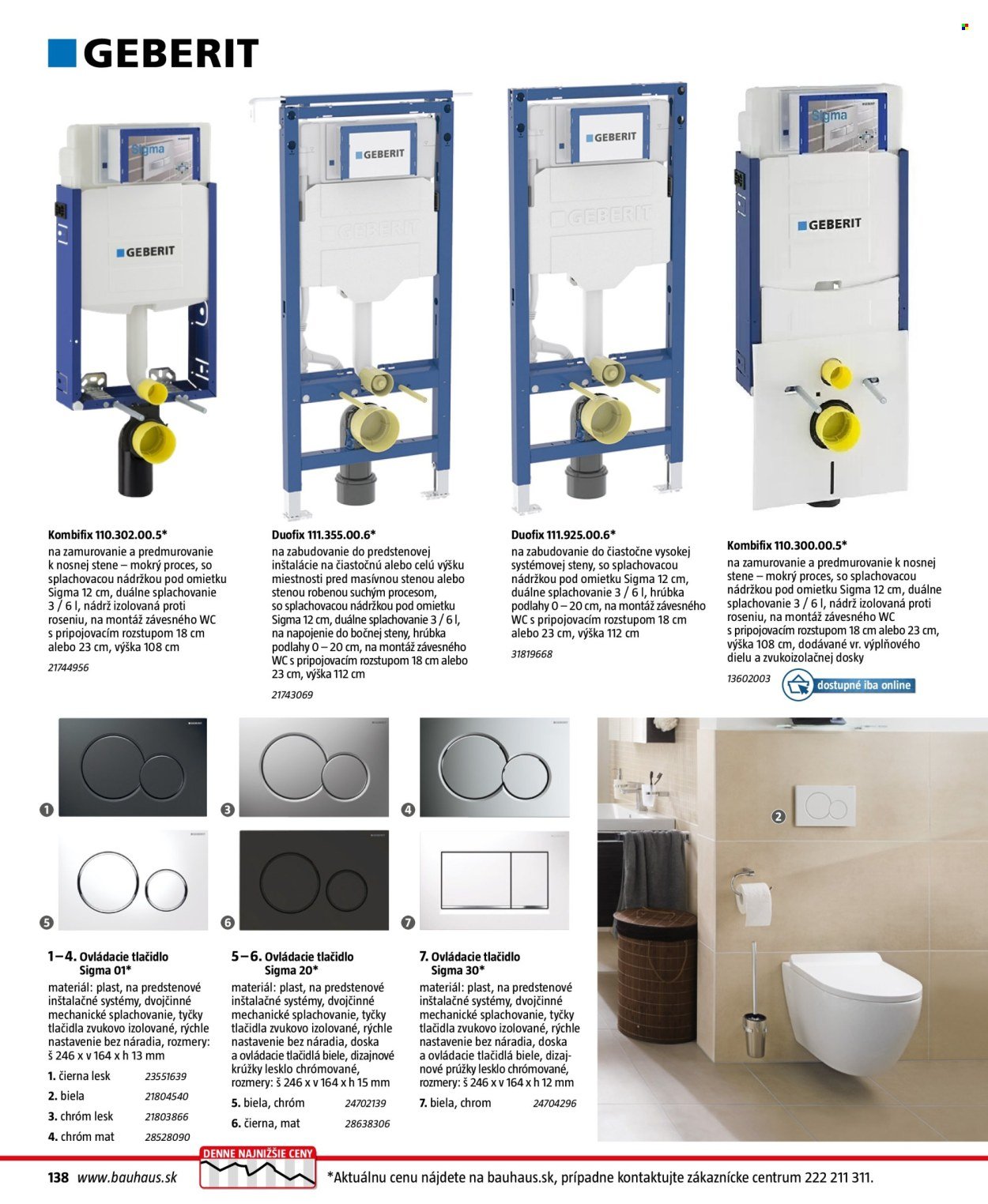 HORNBACH leták - Sanita (2025-10-30 - 2026-03-31) | 138