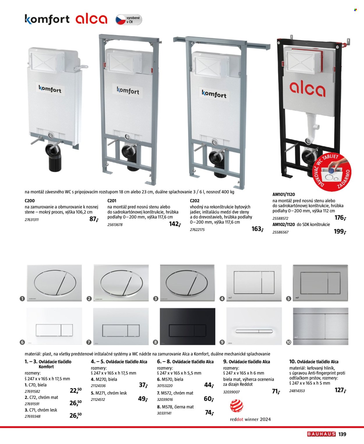 HORNBACH leták - Sanita (2025-10-30 - 2026-03-31) | 139