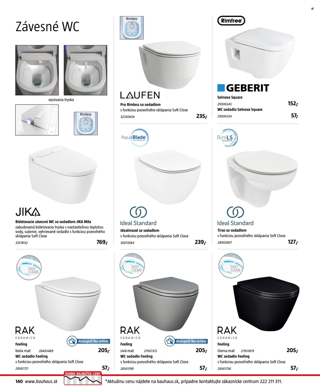 HORNBACH leták - Sanita (2025-10-30 - 2026-03-31) | 140