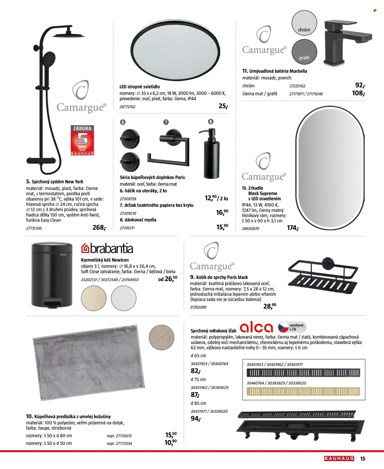 HORNBACH leták - Sanita (2025-10-30 - 2026-03-31) | 15