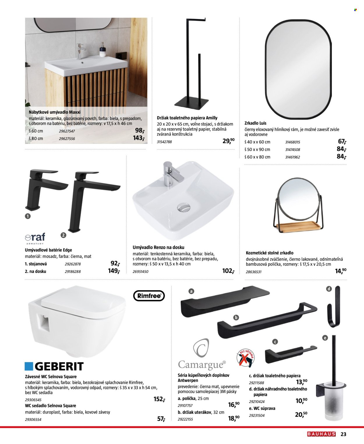 HORNBACH leták - Sanita (2025-10-30 - 2026-03-31) | 23