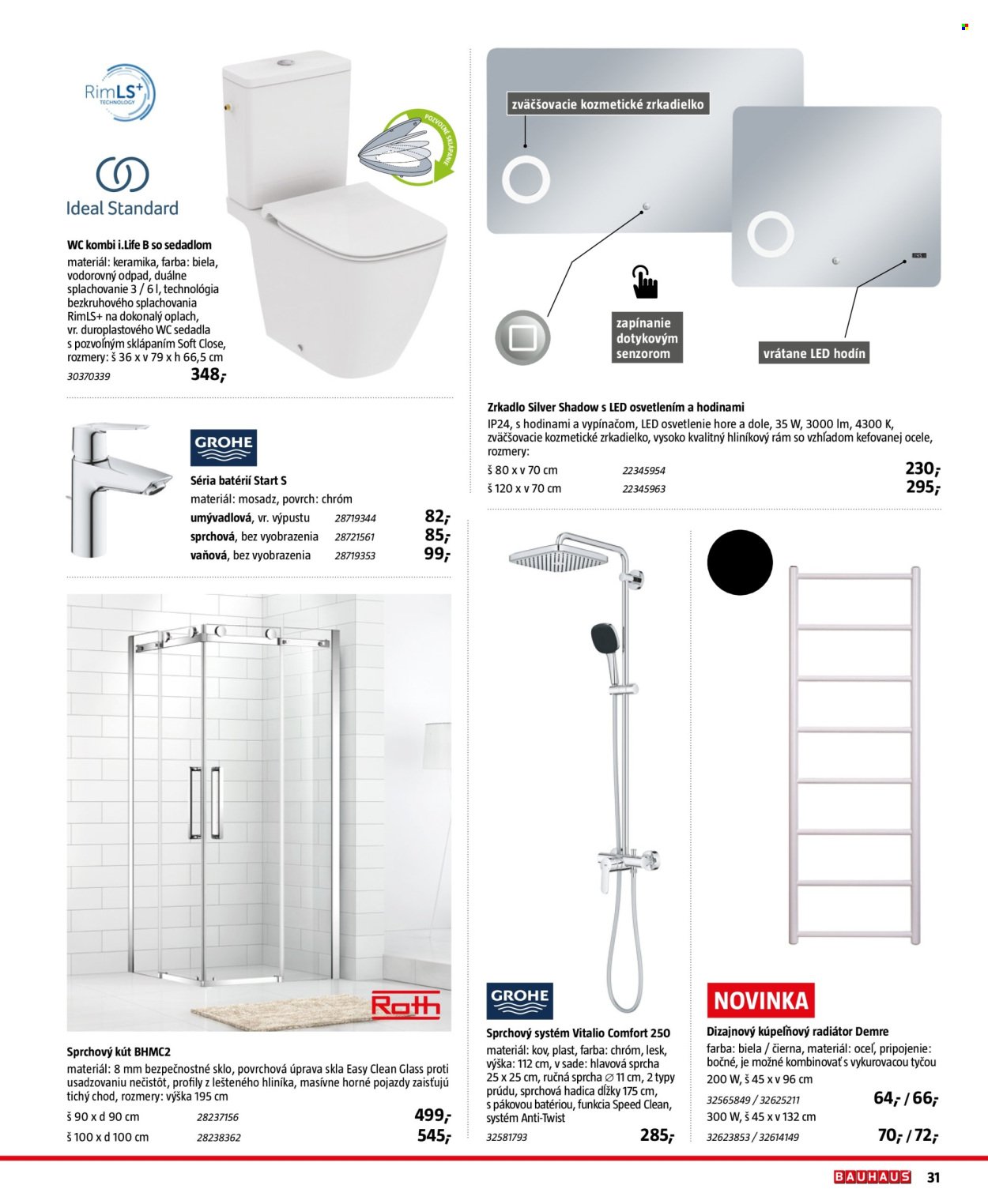 HORNBACH leták - Sanita (2025-10-30 - 2026-03-31) | 31