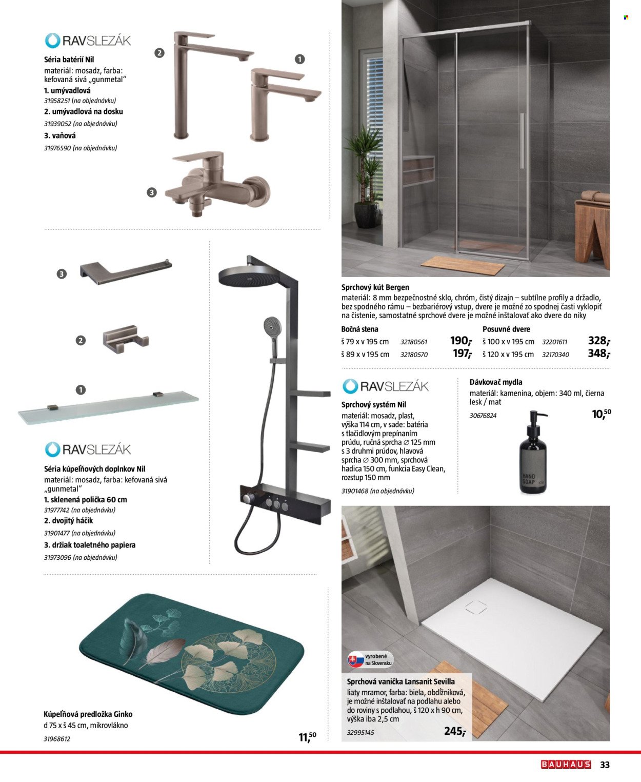HORNBACH leták - Sanita (2025-10-30 - 2026-03-31) | 33