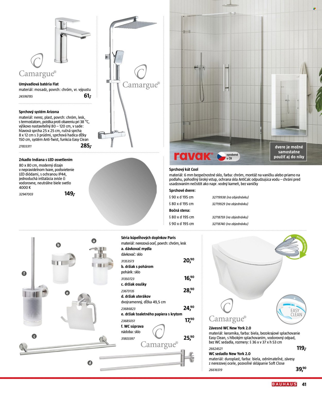 HORNBACH leták - Sanita (2025-10-30 - 2026-03-31) | 41