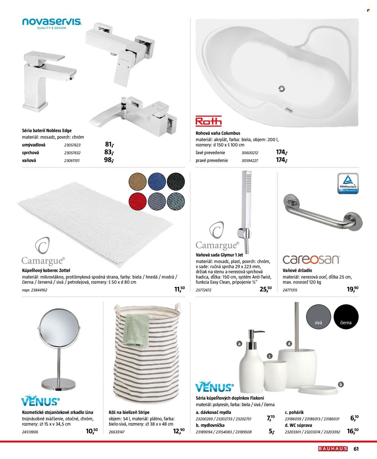 HORNBACH leták - Sanita (2025-10-30 - 2026-03-31) | 61