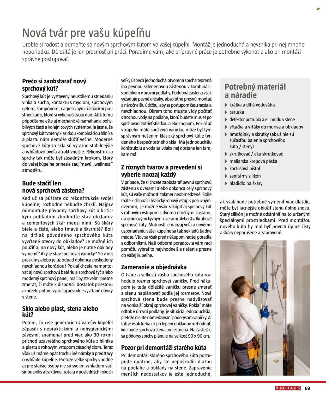 HORNBACH leták - Sanita (2025-10-30 - 2026-03-31) | 69