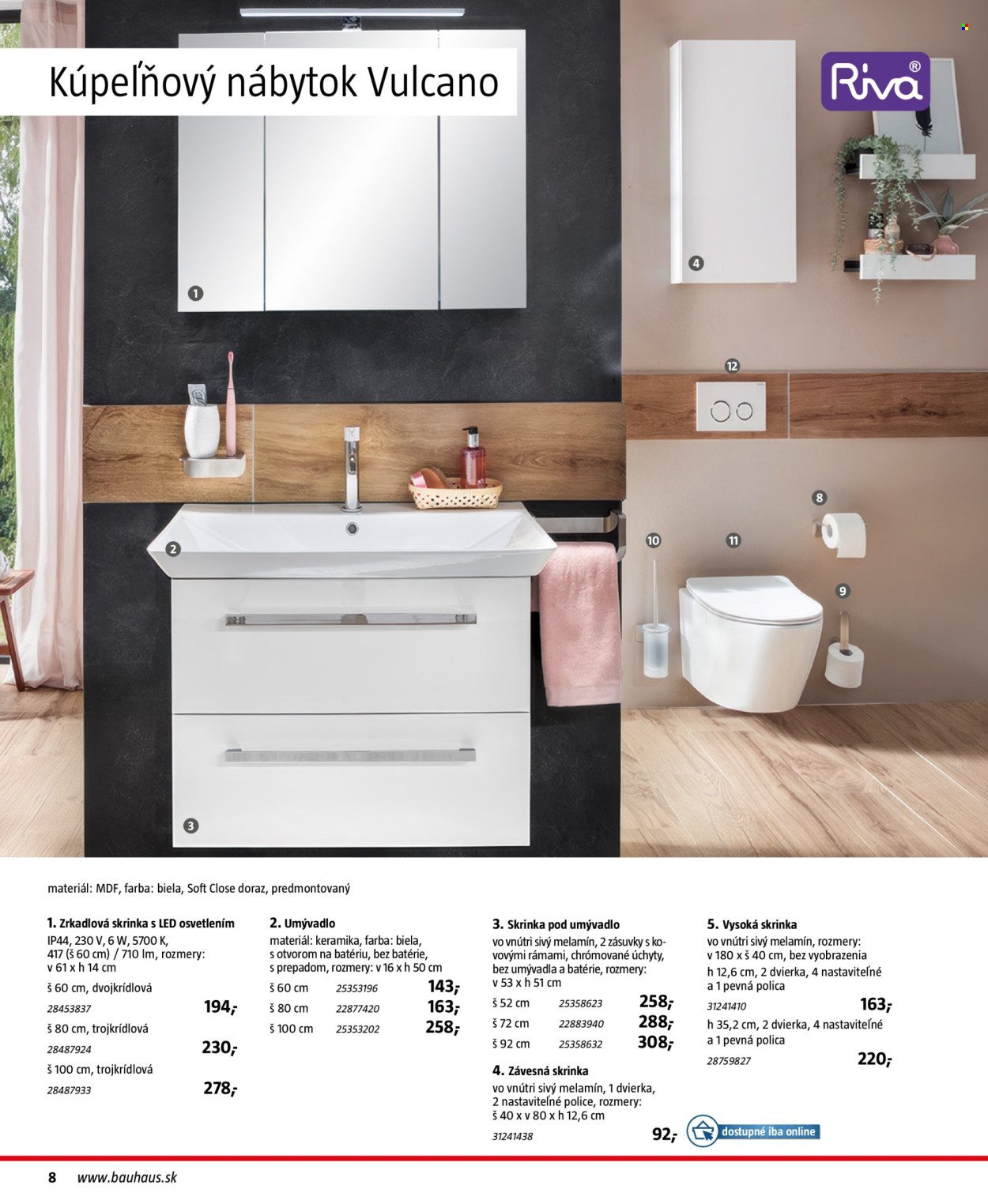 HORNBACH leták - Sanita (2025-10-30 - 2026-03-31) | 8