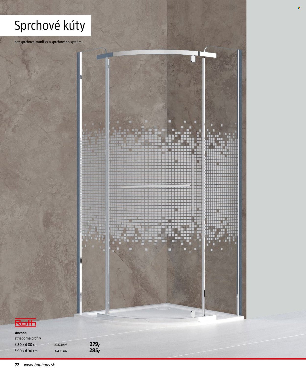 HORNBACH leták - Sanita (2025-10-30 - 2026-03-31) | 72