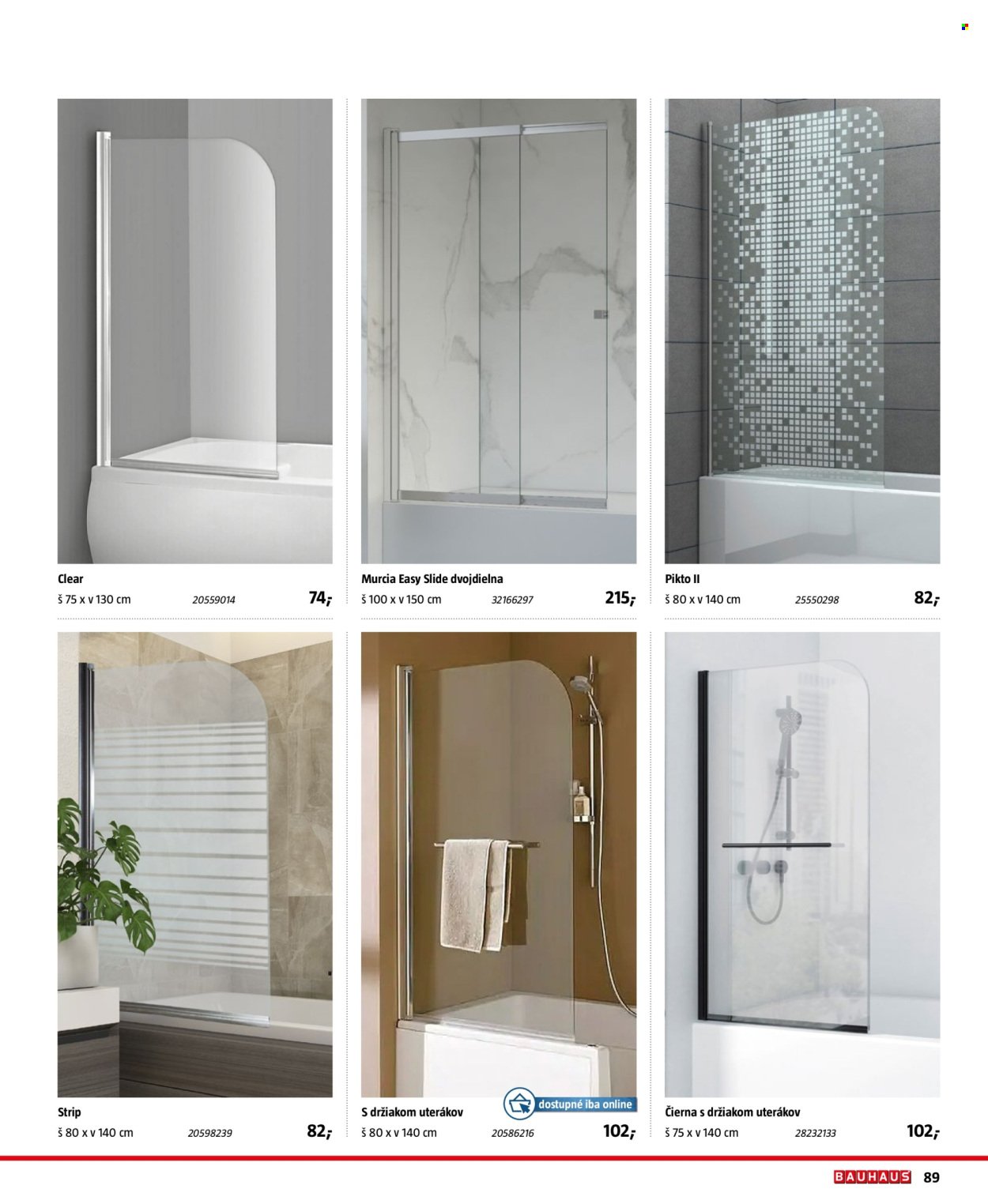 HORNBACH leták - Sanita (2025-10-30 - 2026-03-31) | 89