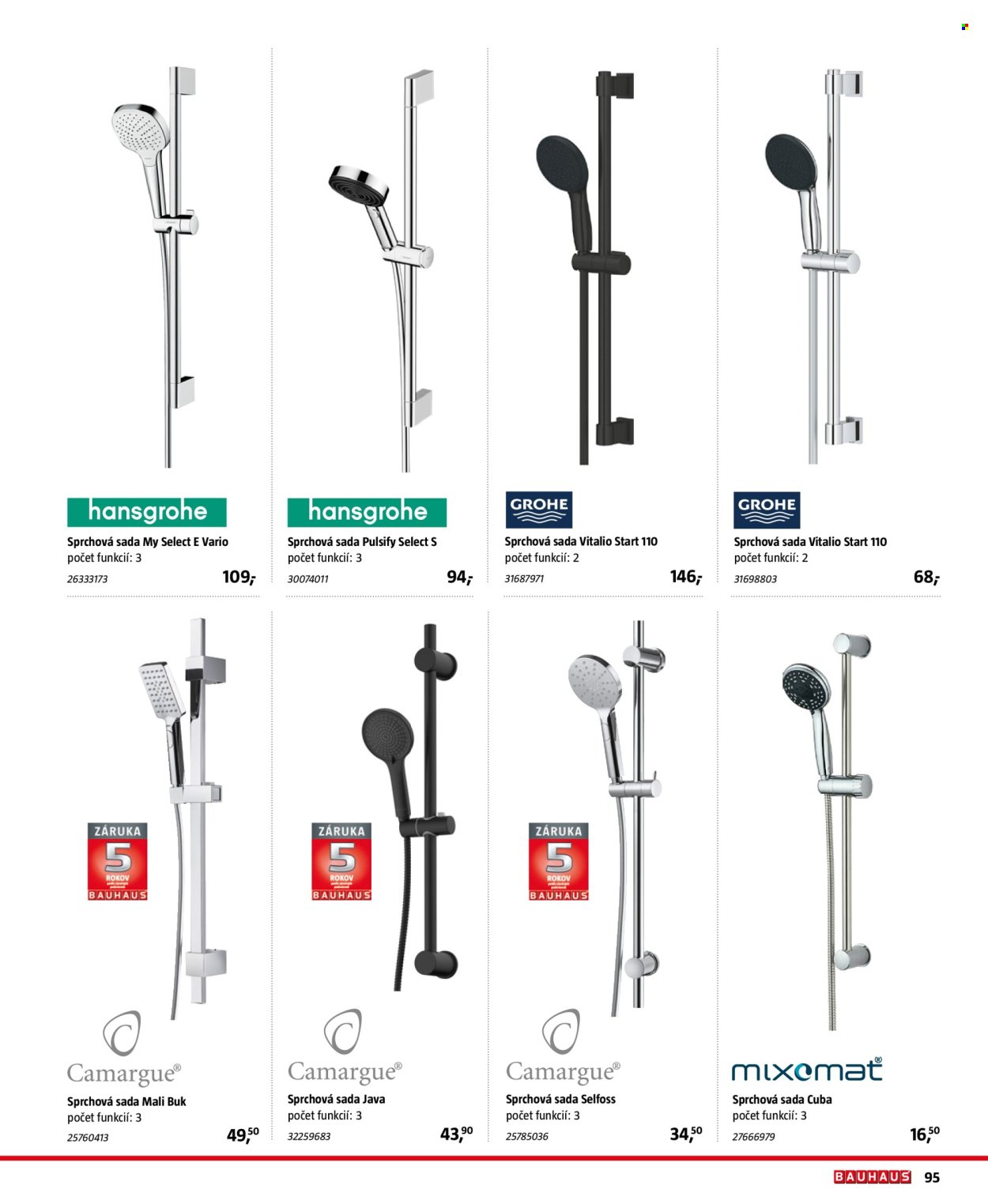 HORNBACH leták - Sanita (2025-10-30 - 2026-03-31) | 95