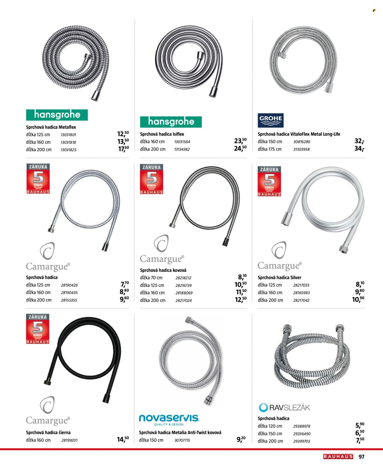 HORNBACH leták - Sanita (2025-10-30 - 2026-03-31) | 97