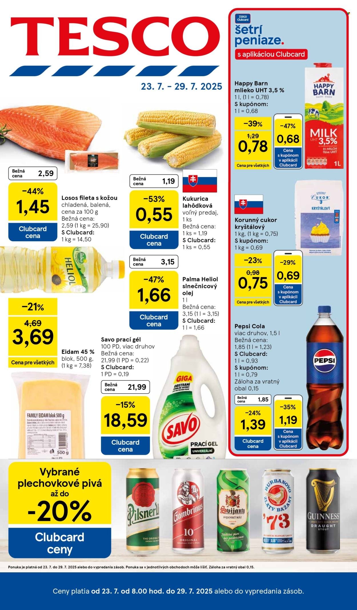 TESCO leták - Od stredy 23.7.2025 (2025-07-23 - 2025-07-29) | 1