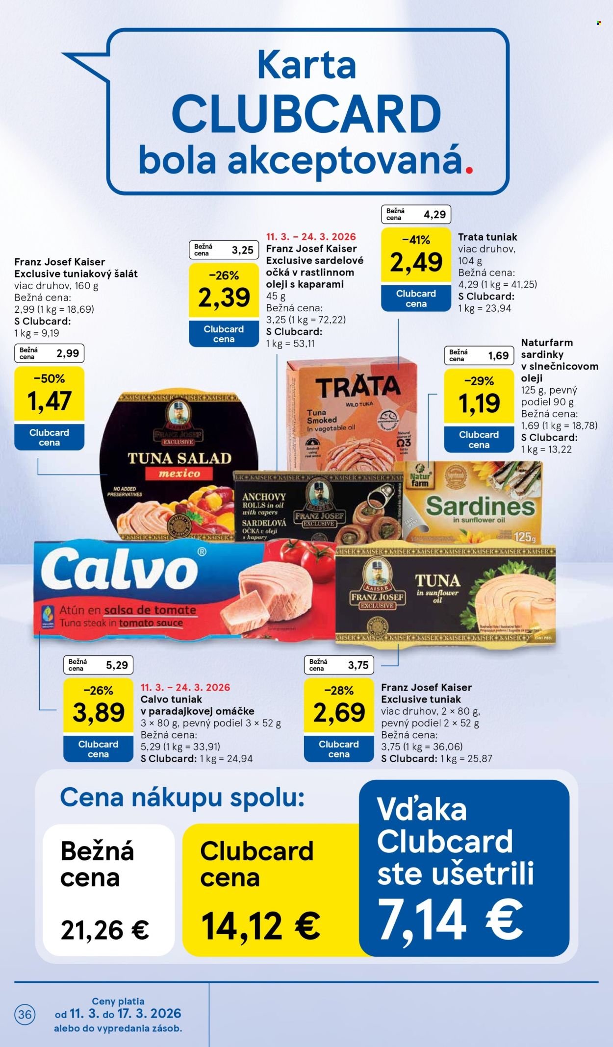 TESCO leták - Od stredy 11.3.2026 (2026-03-11 - 2026-03-17) | 36