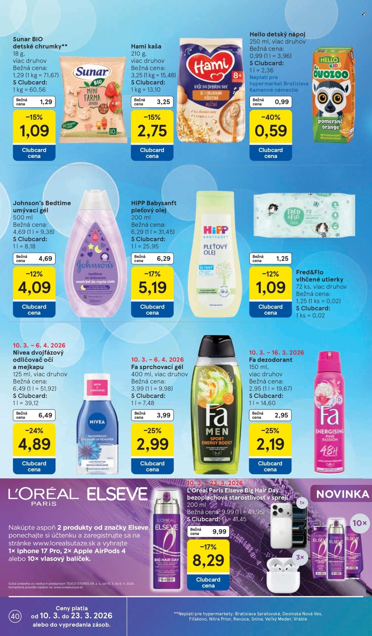 TESCO leták - Od stredy 11.3.2026 (2026-03-11 - 2026-03-17) | 40