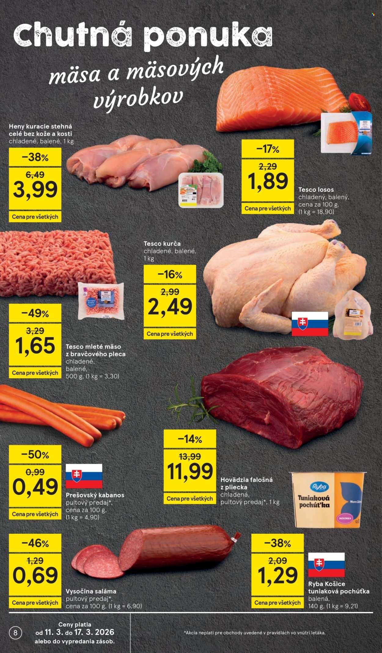 TESCO leták - Od stredy 11.3.2026 (2026-03-11 - 2026-03-17) | 8