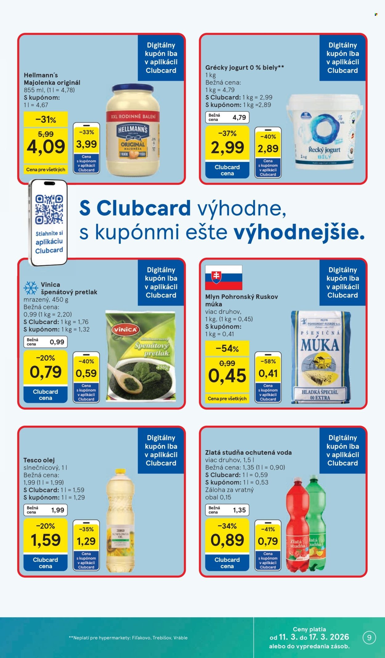 TESCO leták - Od stredy 11.3.2026 (2026-03-11 - 2026-03-17) | 9