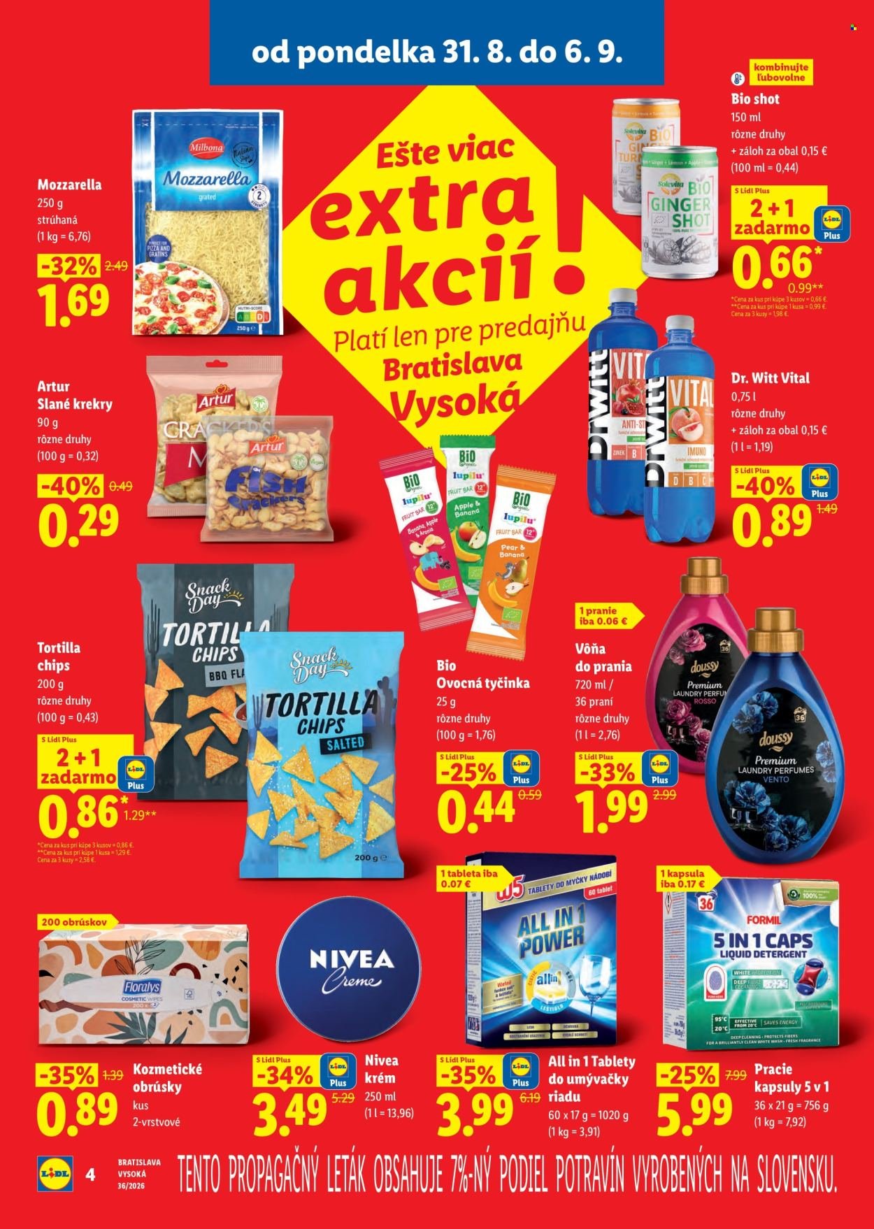 LIDL leták - Nová predajňa Bratislava, Vysoká