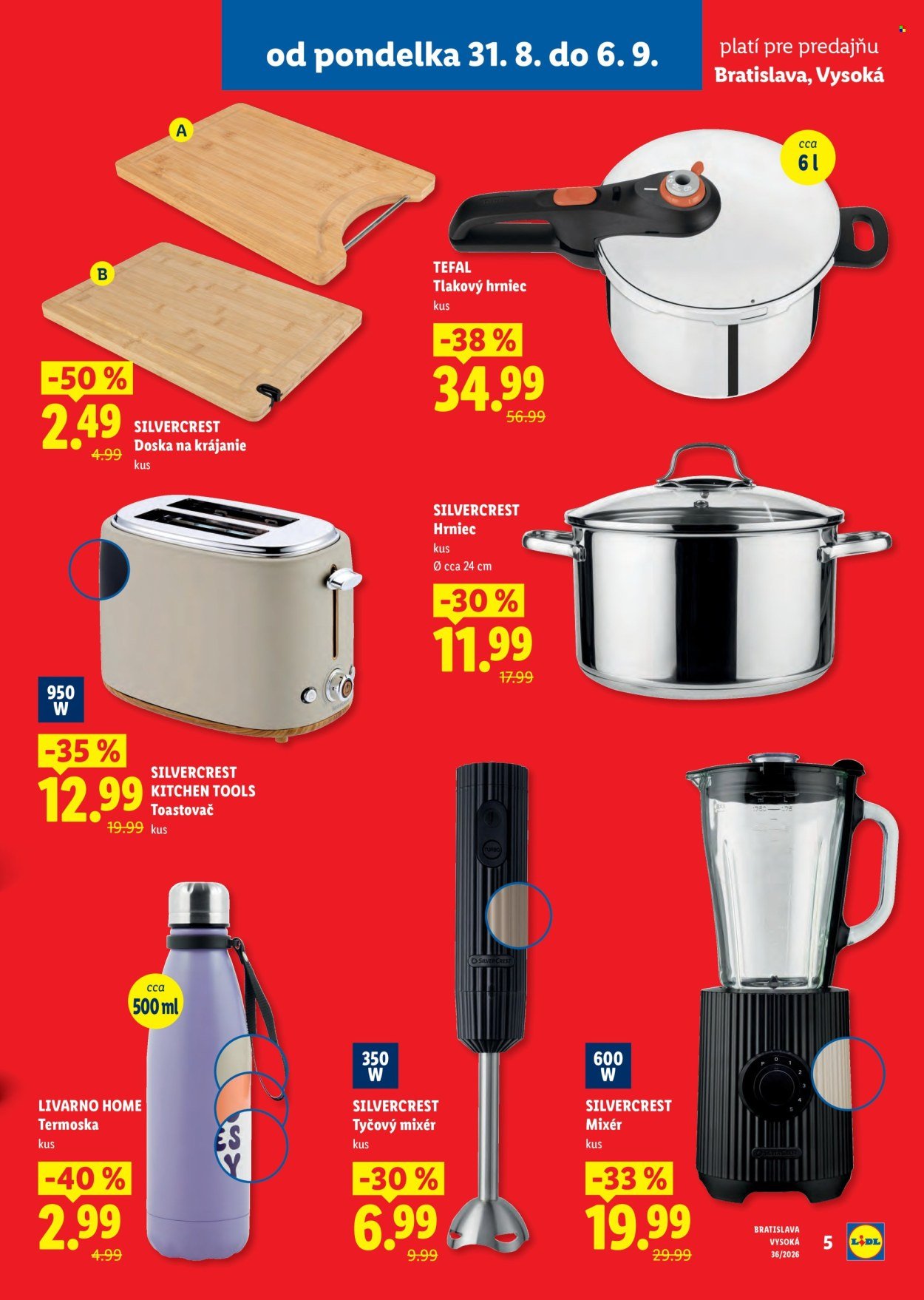 LIDL leták - Nová predajňa Bratislava, Vysoká